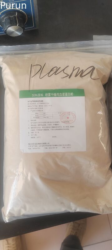 Des échantillons de plasma séché par pulvérisation pour les clients du monde entier